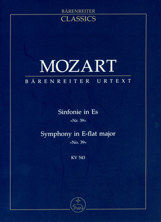 Wolfgang Amadeus Mozart - Symphony no. 39 in E-flat major K. 543
