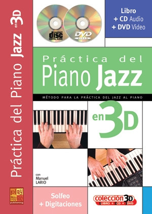 Manuel Lario - Práctica del piano jazz 3D