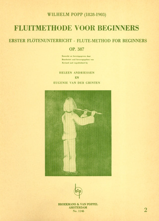 Wilhelm Popp - Erster Flötenunterricht 2