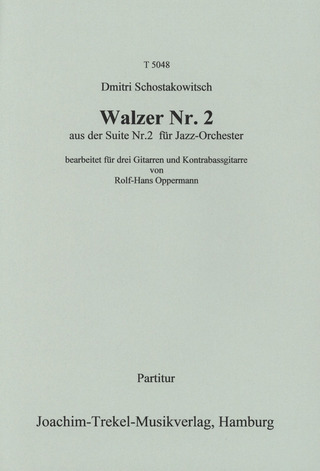 Dmitri Sjostakovitsj - Second Waltz - Walzer Nr 2 (Suite 2 Fuer Jazzorchester)