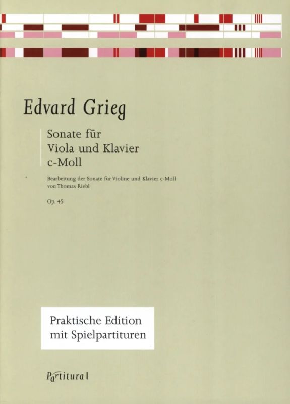 Edvard Grieg - Sonate c-Moll Op 45 für Viola und Klavier