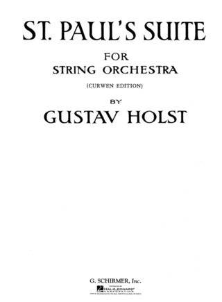 Gustav Holst - St Paul's Suite
