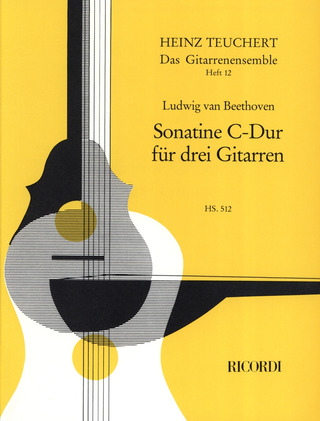 Ludwig van Beethoven - Sonatine C-Dur für drei Gitarren