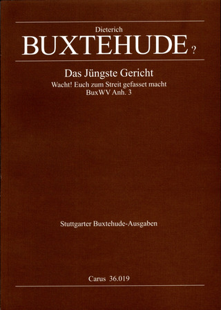 Dieterich Buxtehude - Das jüngste Gericht Anh. 3