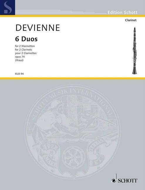 François Devienne - 6 Duos
