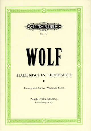 Hugo Wolf: Italienisches Liederbuch, Band 2