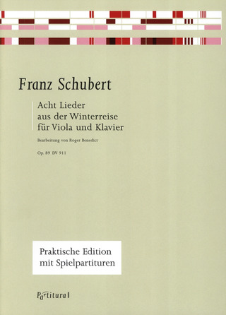 Franz Schubert - 8 Songs from Winterreise for Viola and Piano, Op. 89 / DV 911