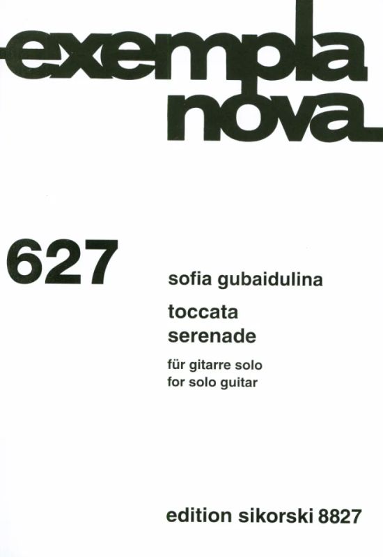 Sofia Gubaidulina - Toccata / Serenade für Gitarre solo
