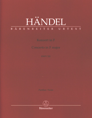 George Frideric Handel - Concerto in F major HWV 331