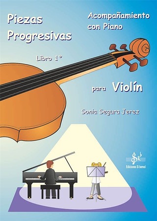 Piezas Progresivas Para Violín Con Piano Libro 1