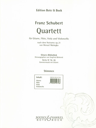 Franz Schubert - Quartett D 96