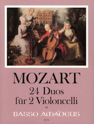 Wolfgang Amadeus Mozart - 24 Duos