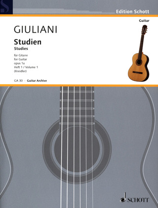Mauro Giuliani - Studien op. 1a