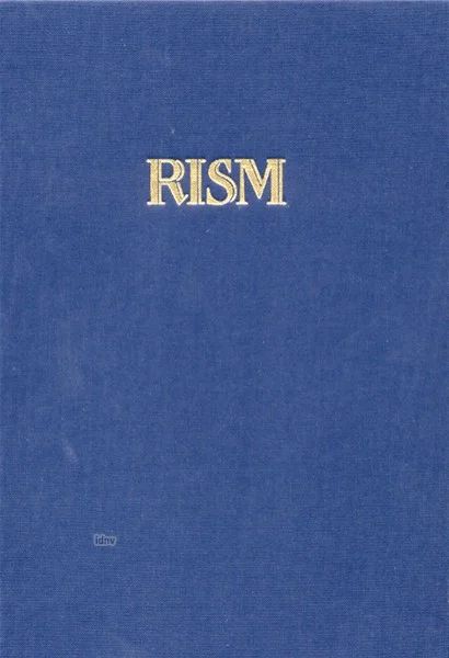 Internationales Quellenlexikon der Musik (RISM), Serie A/1