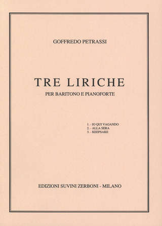 Goffredo Petrassi - Liriche Tre
