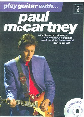 Paul McCartney: Play Guitar With... Paul McCartney Tab Book/Cd