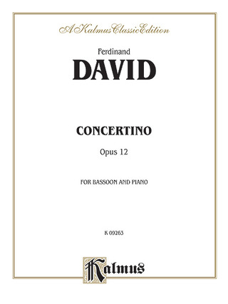 Ferdinand David: Concertino, Op. 12