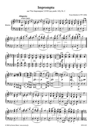 Franz Schubert - Impromptu As-Dur