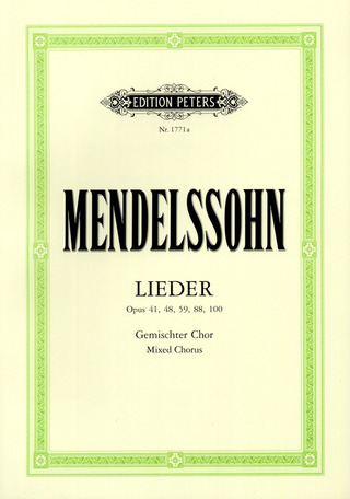 F. Mendelssohn Bartholdy - Lieder