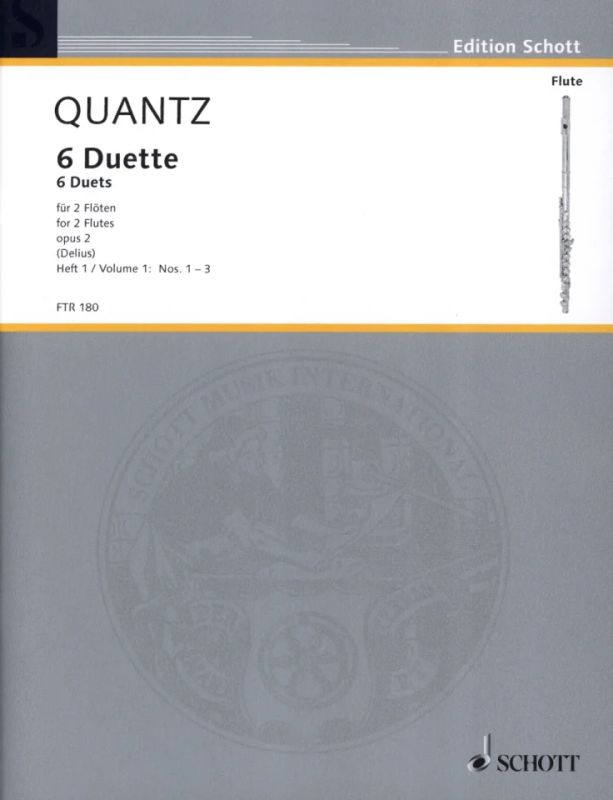 Johann Joachim Quantz - 6 Duette op. 2/1