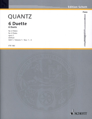 Johann Joachim Quantz: 6 Duette op. 2/1