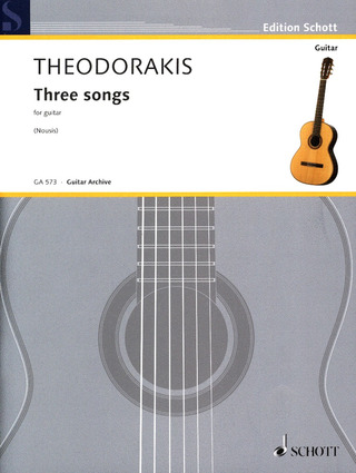 Mikis Theodorakis - Three songs