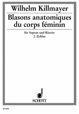 Wilhelm Killmayer - Blasons anatomiques du corps féminin