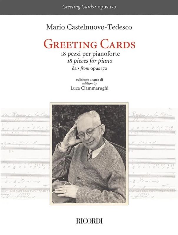 Mario Castelnuovo-Tedesco - Greeting Cards