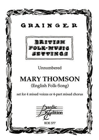 Percy Grainger - Mary Thomson