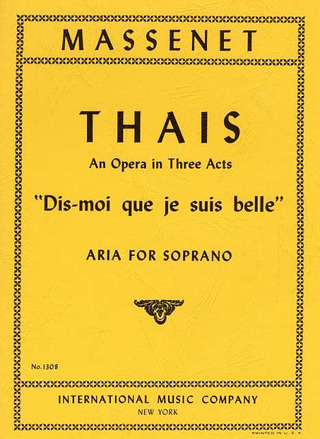 Jules Massenet - Dis Moi Que Je Suis Belle From Thais (S)
