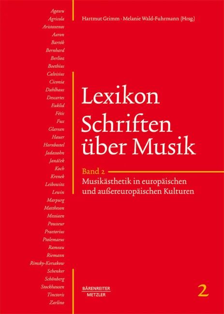Lexikon Schriften über Musik 2