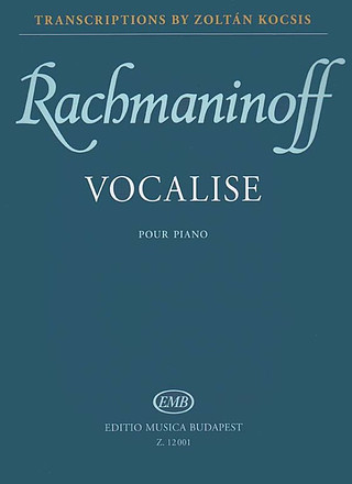 Sergei Rachmaninoff: Vocalise op. 34/14