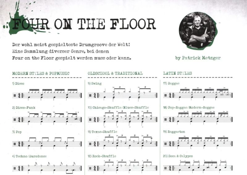 Patrick Metzger - Four On The Floor Poster