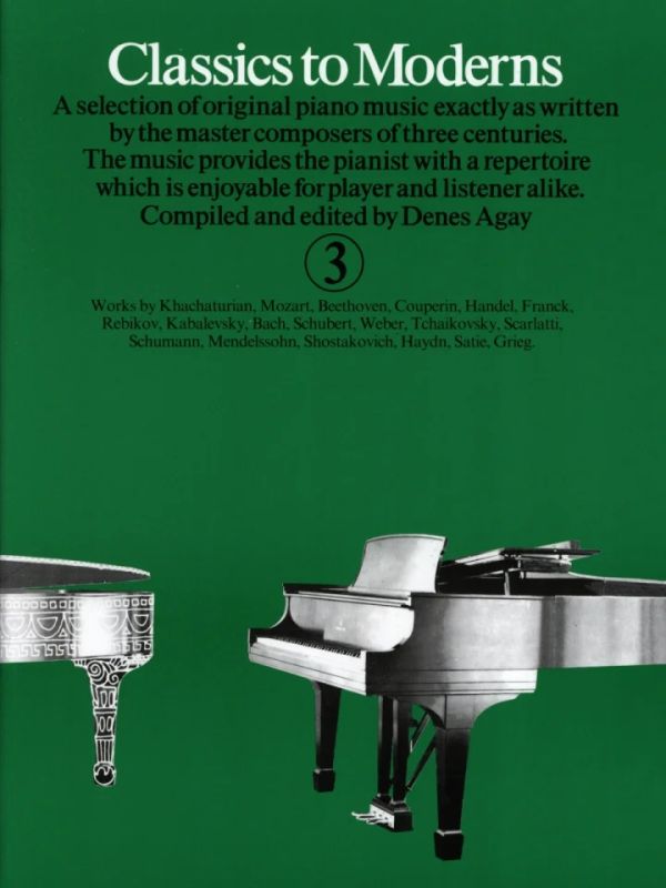 New Classics to Moderns Third Series Book 4 Sheet Music Book NEW 014043413 