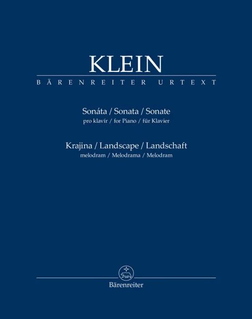 Gideon Klein - Sonate / Landschaft