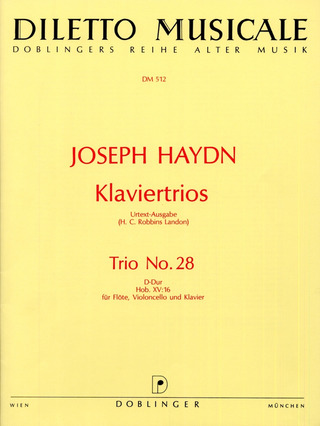Joseph Haydn - Klaviertrio Nr. 28 D-Dur Hob. XV:16