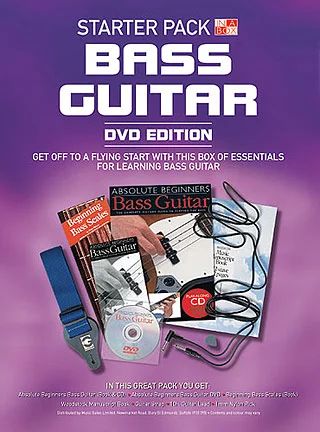 In A Box Starter Pack Bass Guitar Dvd