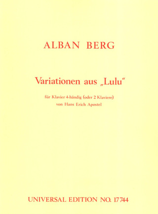 Alban Berg: Variationen aus Lulu
