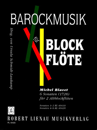 Michel Blavet - Sechs Sonaten 2