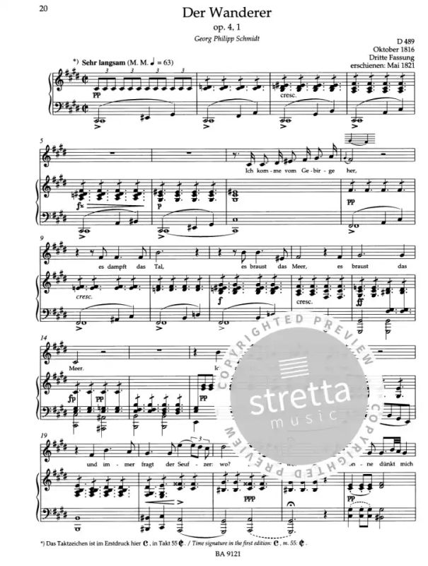 Franz Schubert - Lieder 1 – Medium Voioce (5)