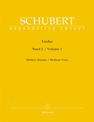 Franz Schubert - Lieder 1 – Medium Voioce