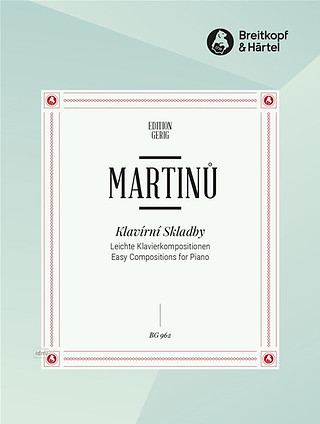 Bohuslav Martinů - Leichte Klavierkompositionen