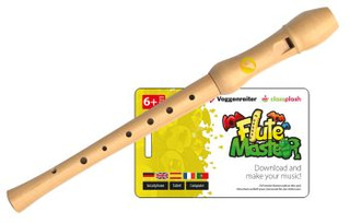 Flute Master (App + Ahorn-Blockflöte)
