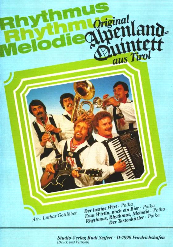 Alpenland-Quintett - Original Alpenland-Quintett Heft 1