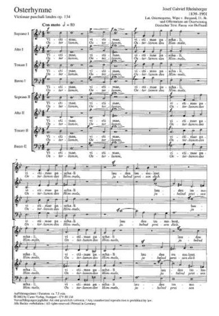 Josef Rheinberger - Osterhymne g-Moll op. 134 (1881/83)