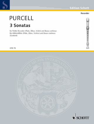 Daniel Purcell - Drei Sonaten