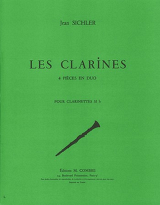 Jean Sichler - Les Clarines - 4 pièces en duo
