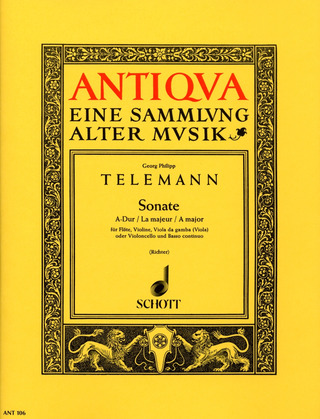 Georg Philipp Telemann - Sonate  A-Dur