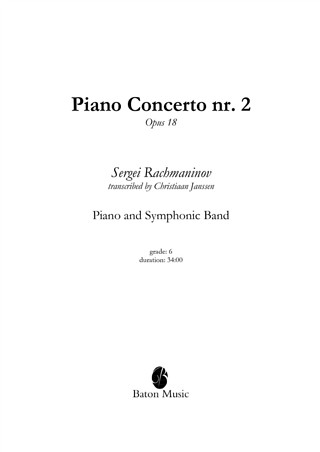 Sergei Rachmaninow - Piano Concerto nr. 2