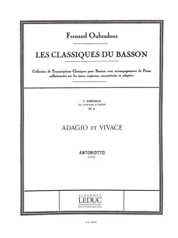 Antonietto: Adagio et Vivace